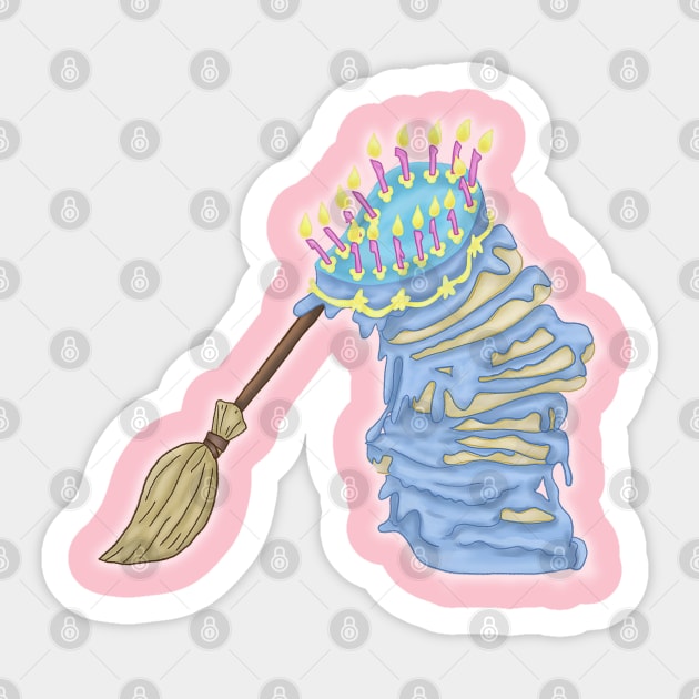 Sleeping Beauty's Sweet Sixteen Sticker by tesiamarieart